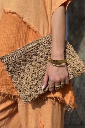 Rustic Nature Crossbody Clutch Bag Dark /20 =